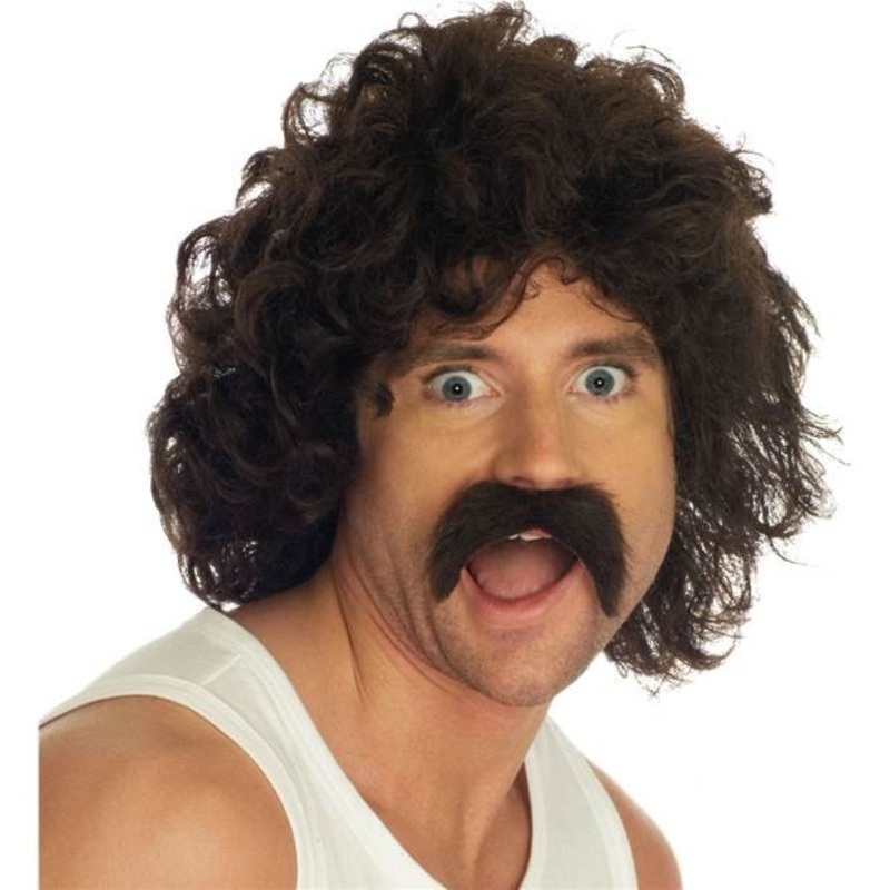 80s Benno wig with mustache