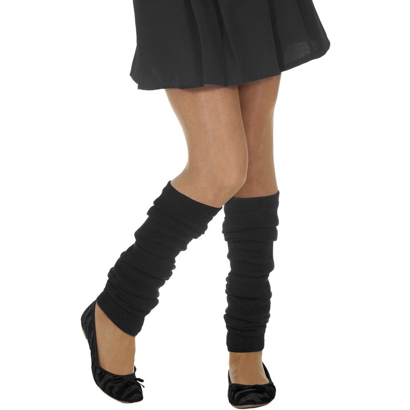 Black Warmera leg warmers