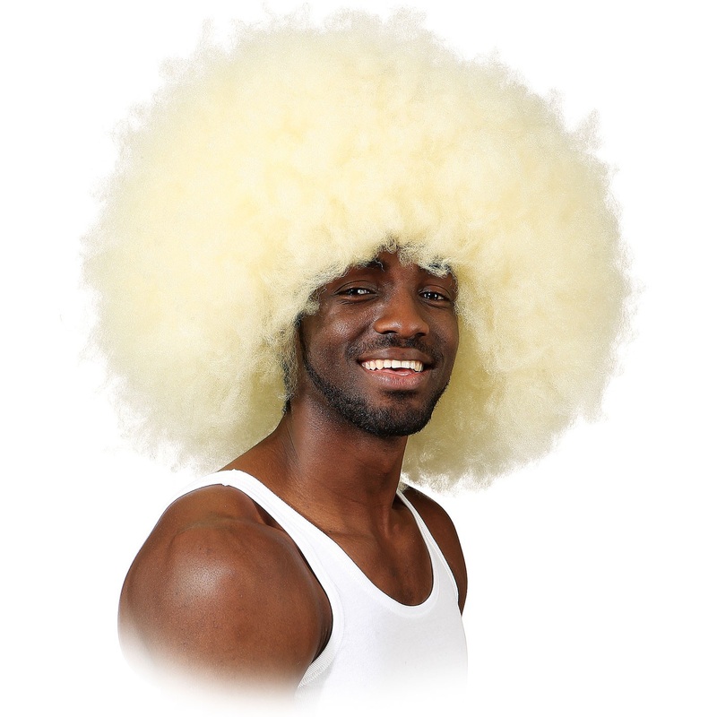 Blonde Agani Afro XXL wig