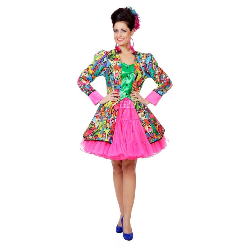 Colorful Picasso style jacket 34