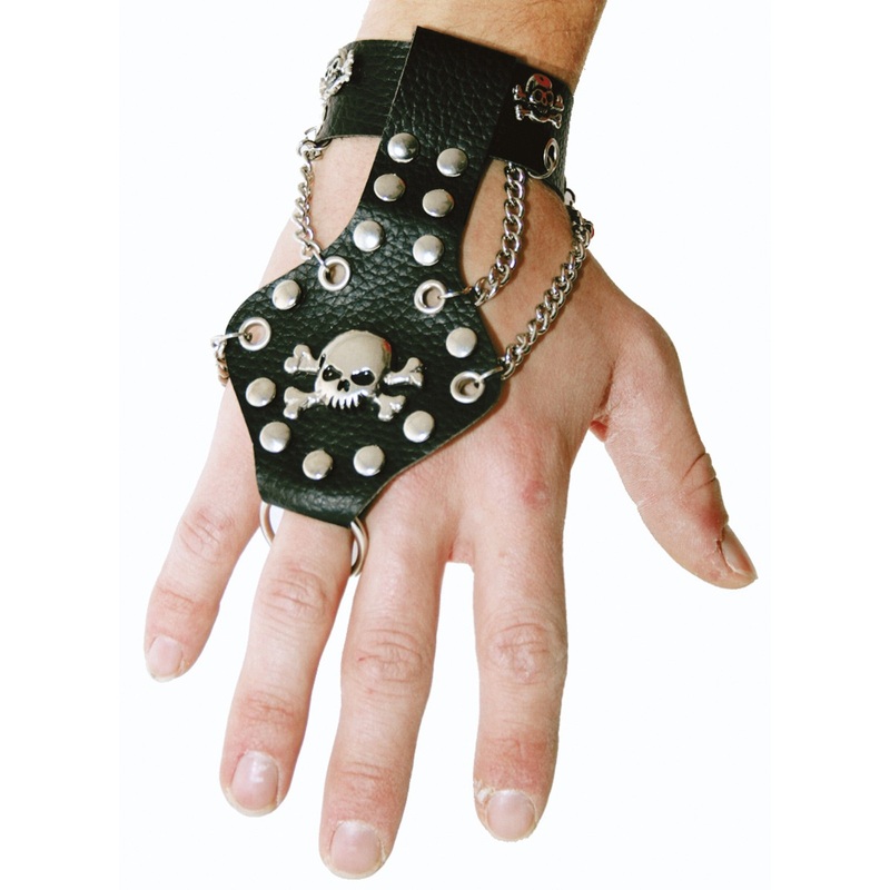 Riveted chain glove