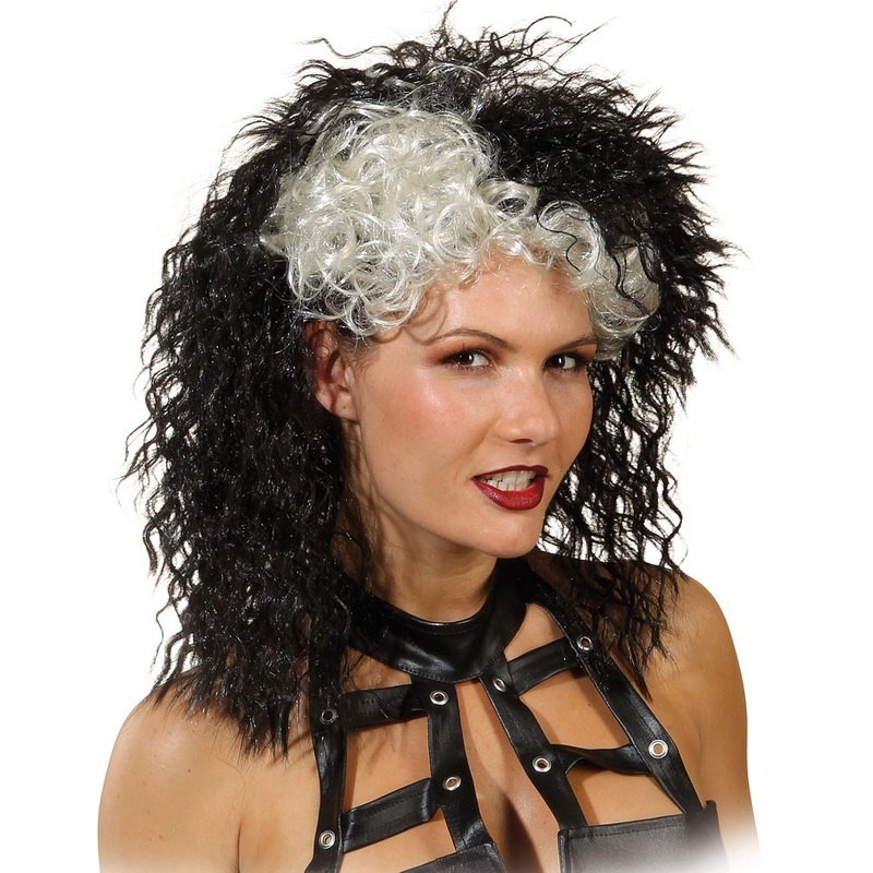 Rocker Bride 80s Wig