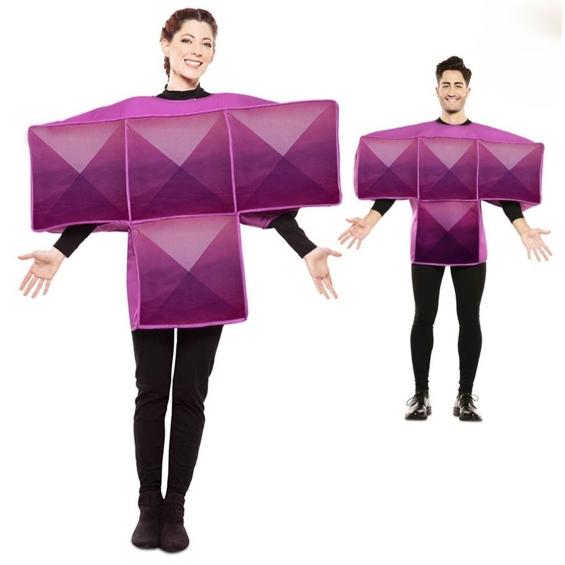 Tetrimino purple T costume in M/L