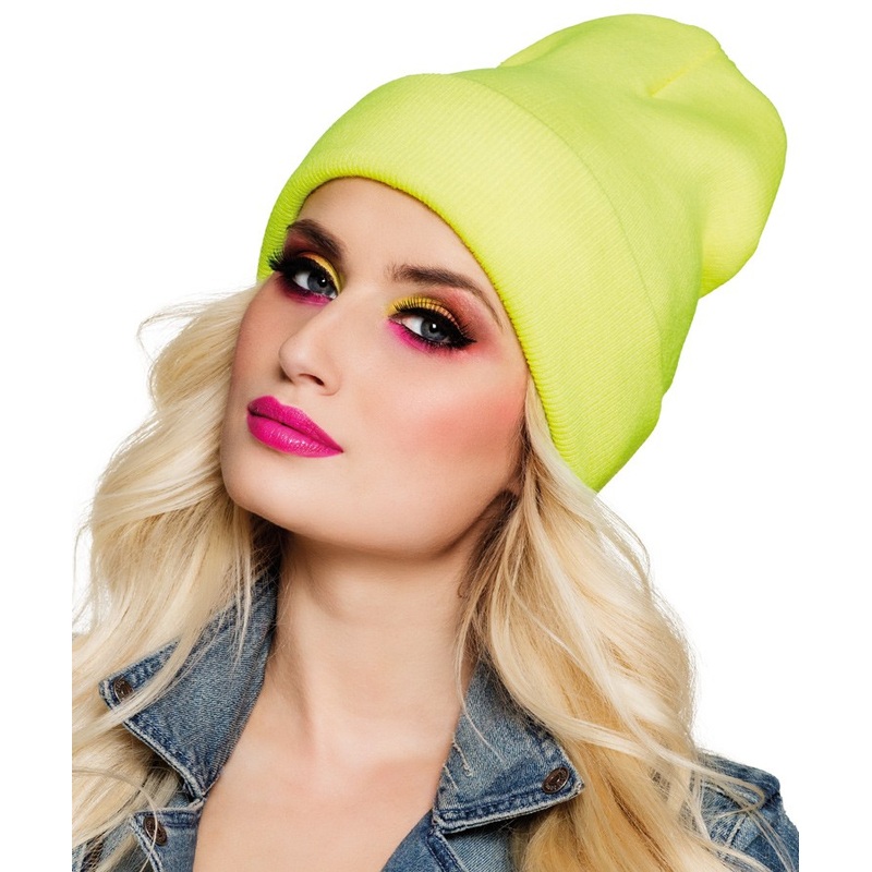 Yellow neon hat