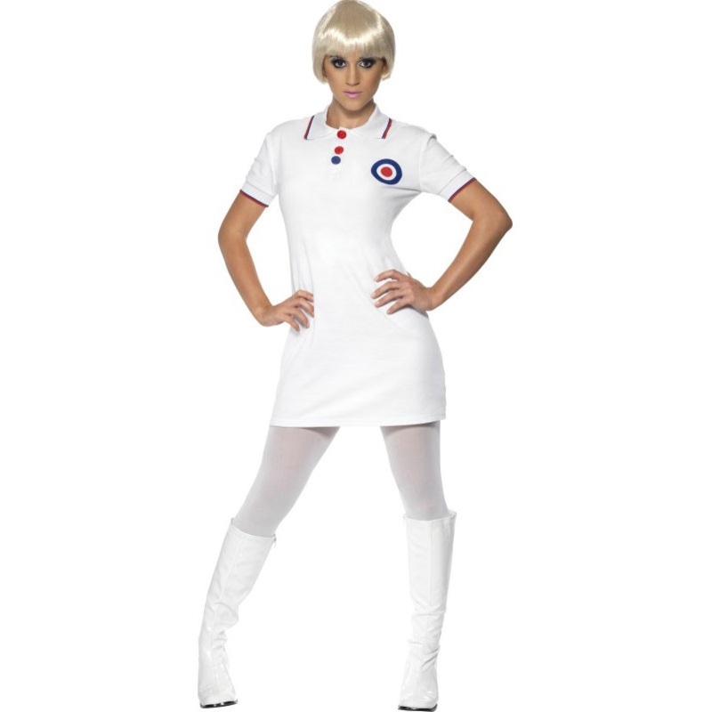 60s nurse costume S