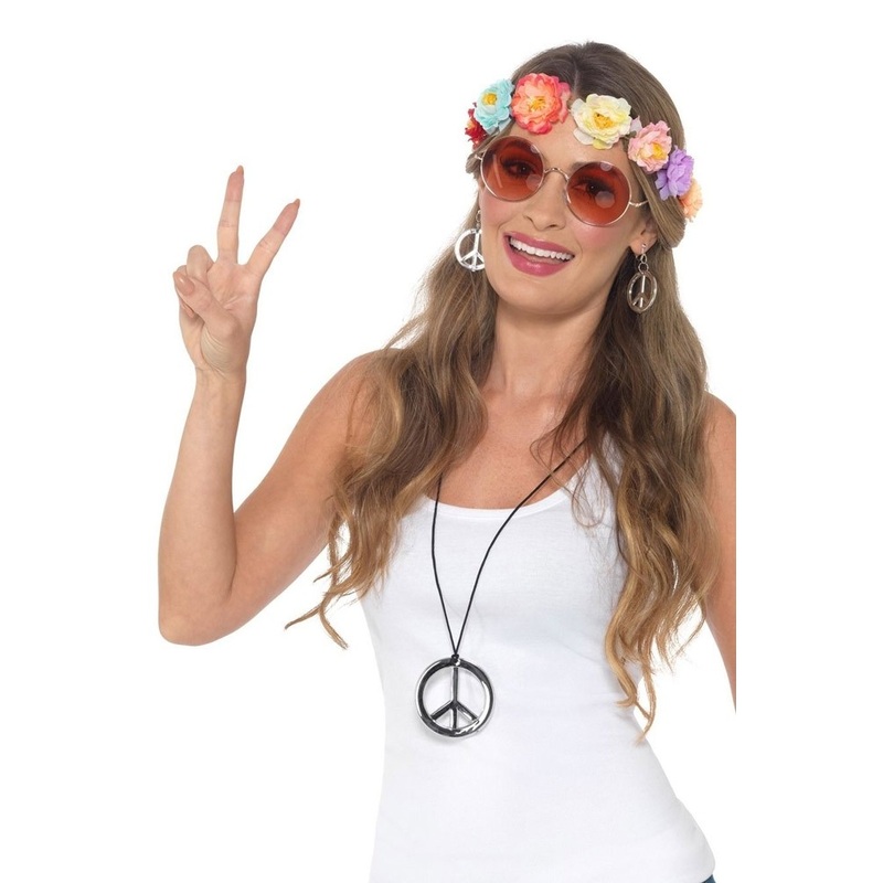 70s flower power set 4 pieces