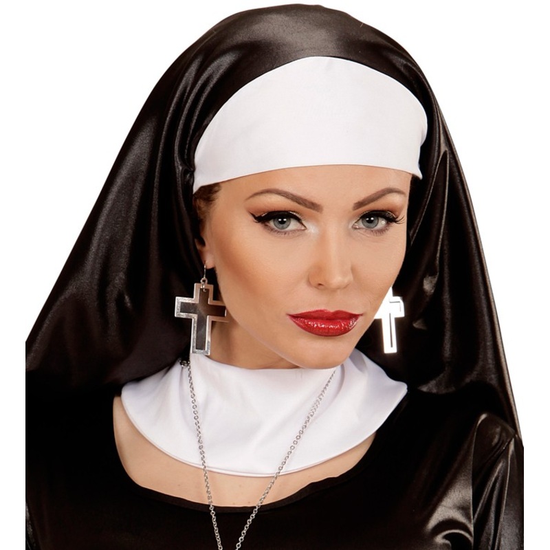Church nun earrings