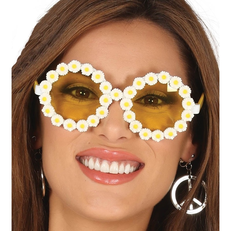 Daisy hippie glasses