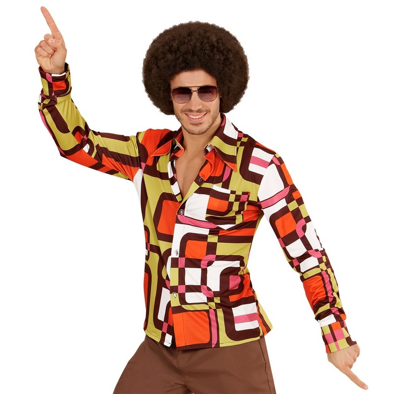 Disco fever 70s shirt for men S-M
