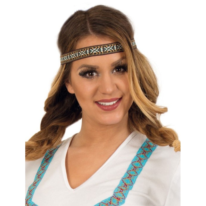 Elastic Akiko pattern headband