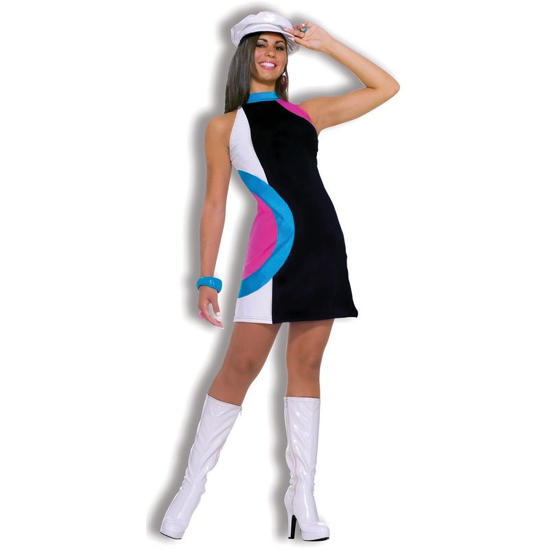 Retro disco 60s ladies costume