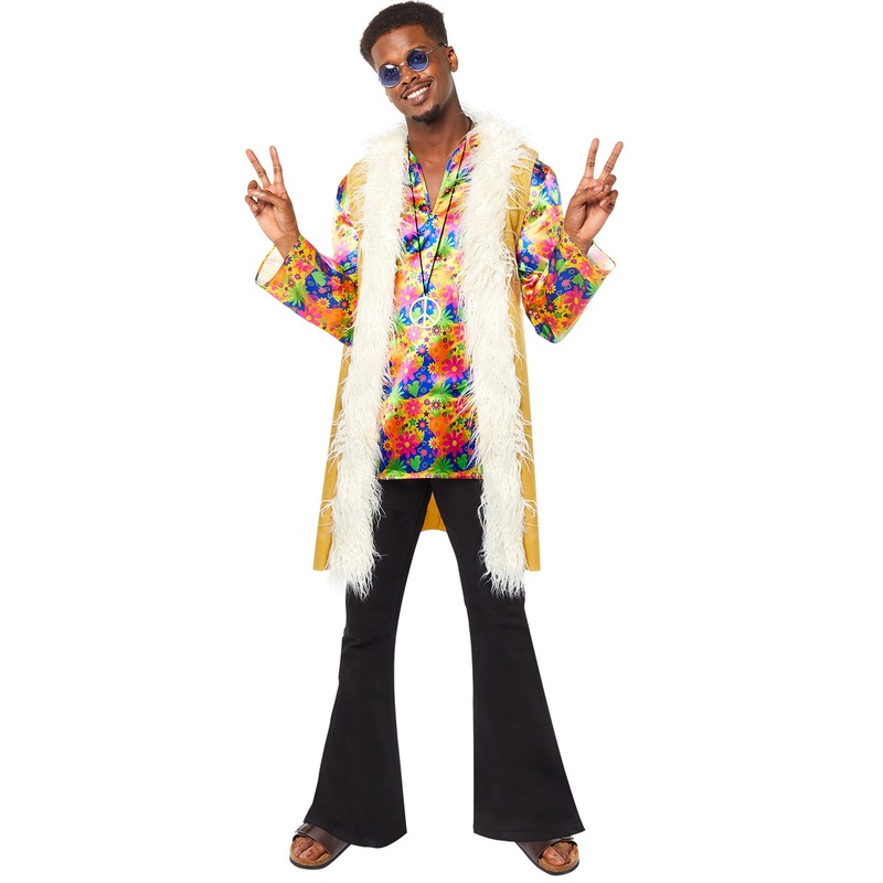 70's Hippie Pete Costume for Men S