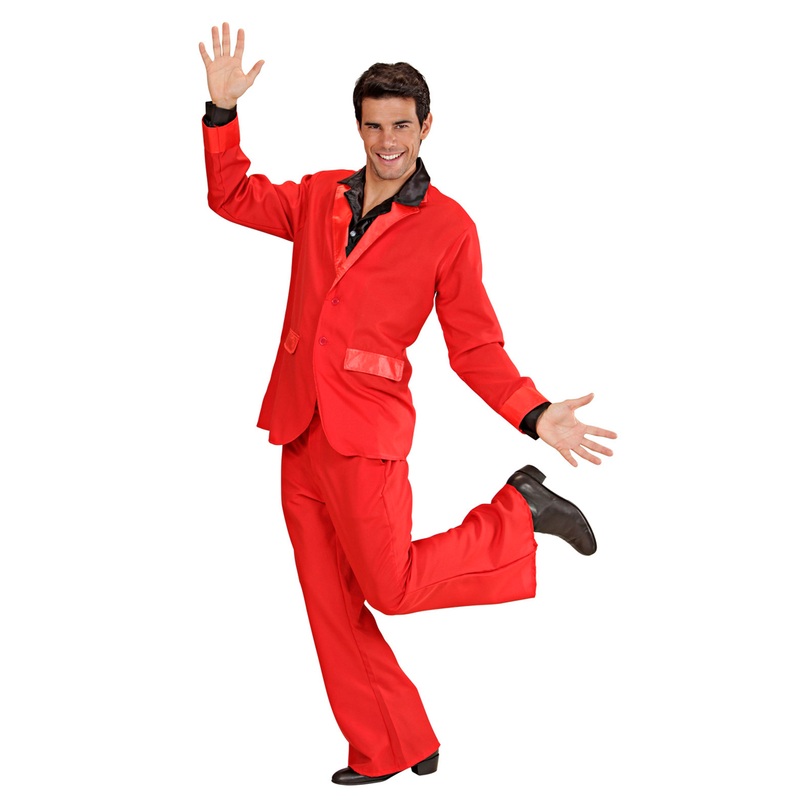 70s womanizer costume red S