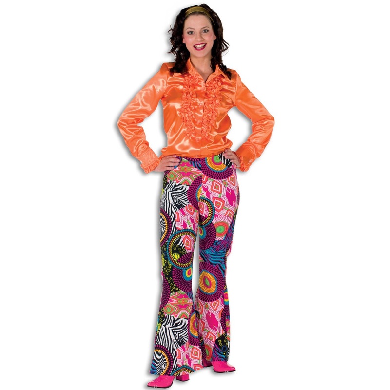 Crazy pattern bell-bottoms Eleni 34