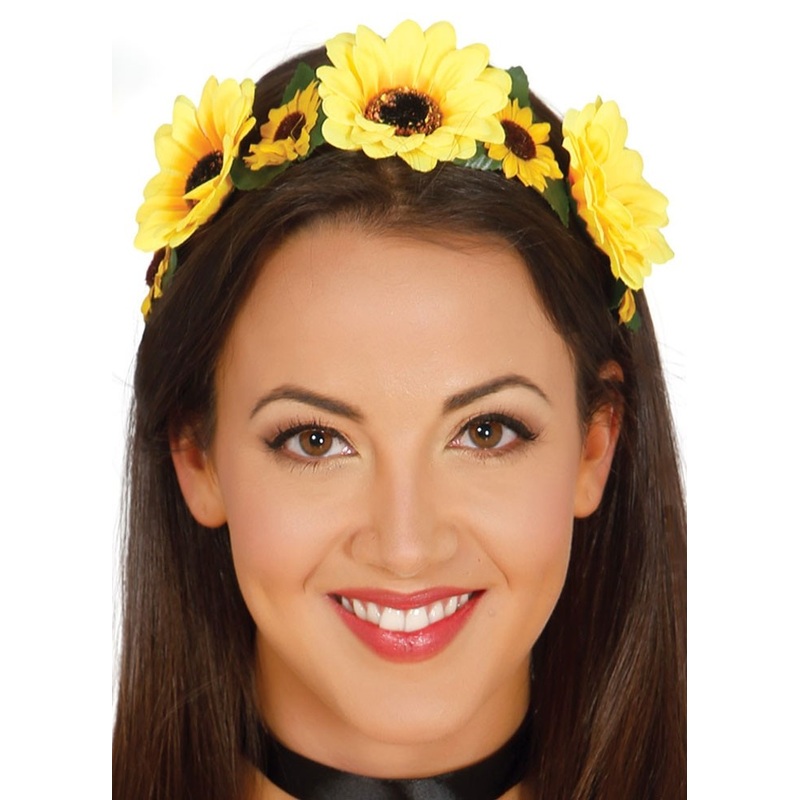 Cute sunflower headband