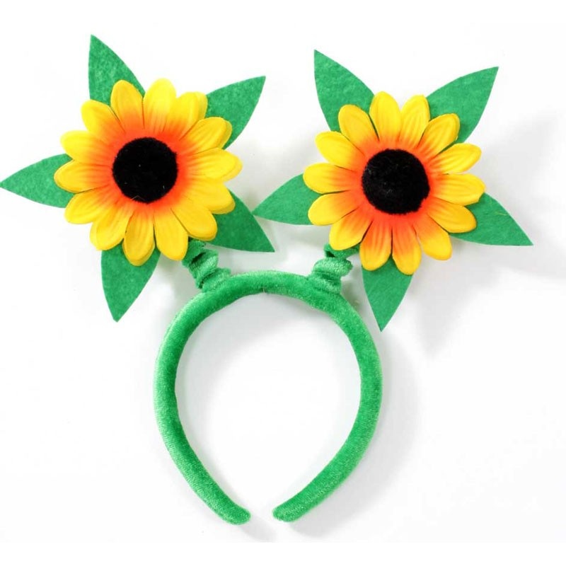 Good mood sunflower headband