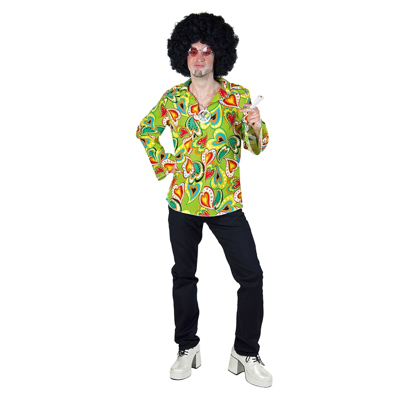 Happy hippie men shirt 48-50