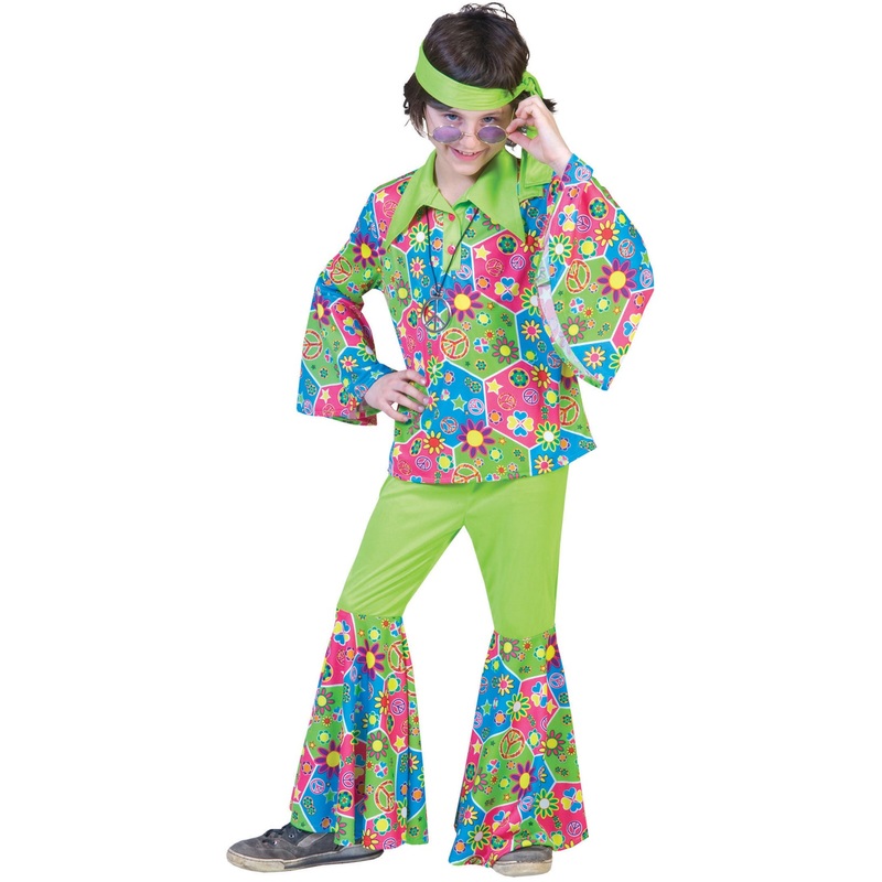 Harry hippie child costume 116