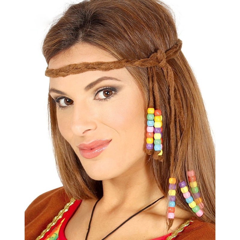 Hippie headband with pearls