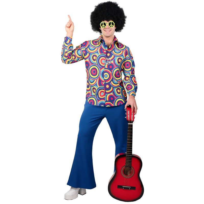 Hippie summer feeling men's shirt 44-46