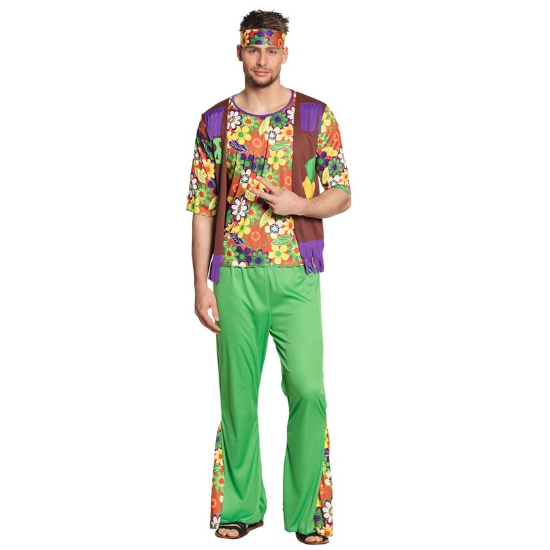 Hippie Woodstock Men's Costume