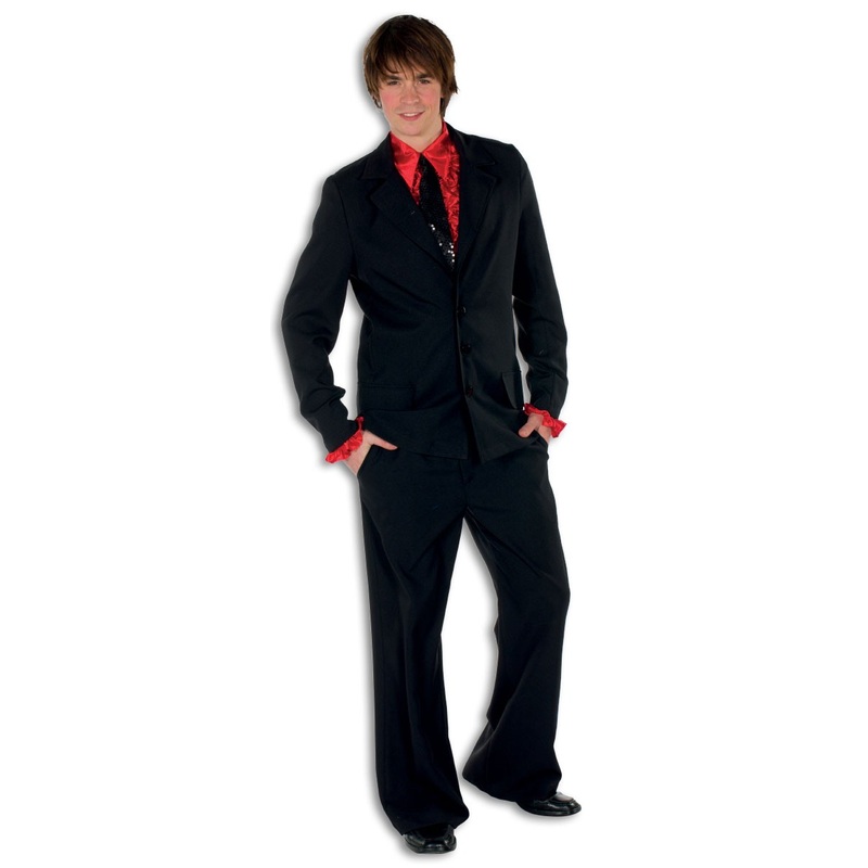 Mr Dark party suit in black 48
