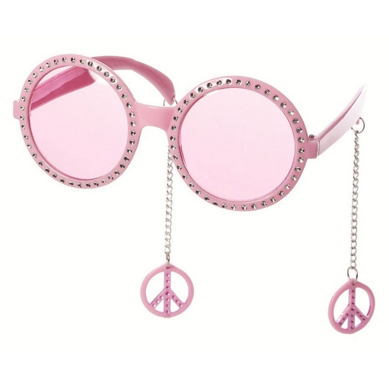 Pink Peace Earrings