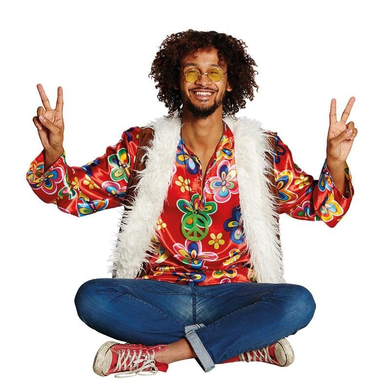 Plush hippie costume Elias 48