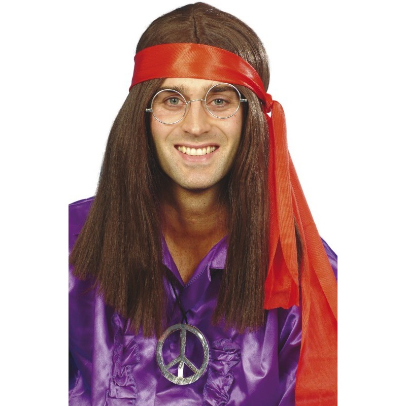 4-piece hippie costume set