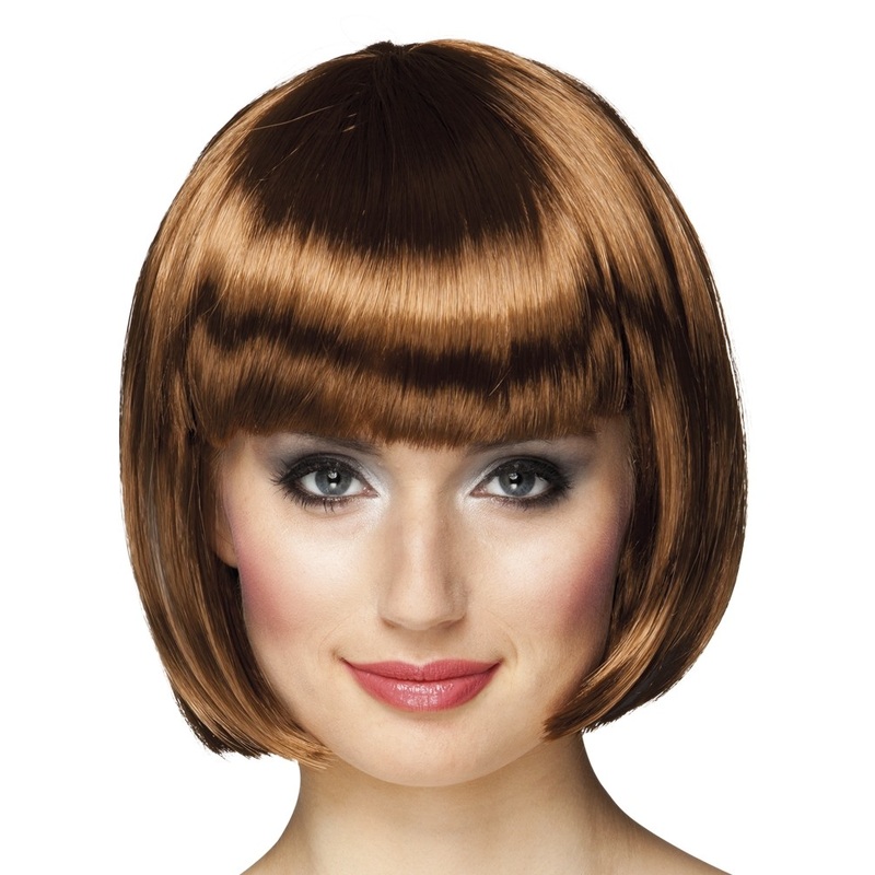 Brown bob wig Rieke