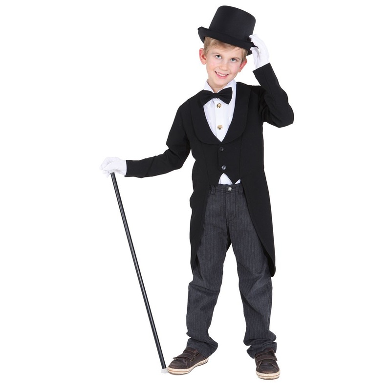 Chic party tailcoat for children 128