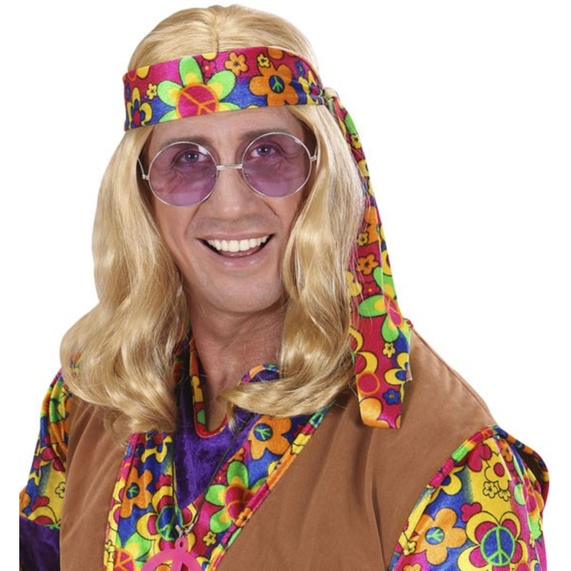 Classic hippie wig blond