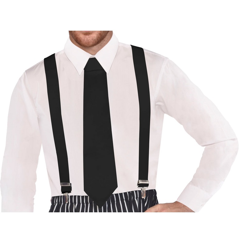 Classic suspenders black