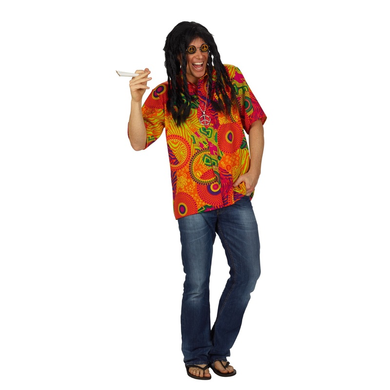 Happy Hippie Shirt Colorful 50-52