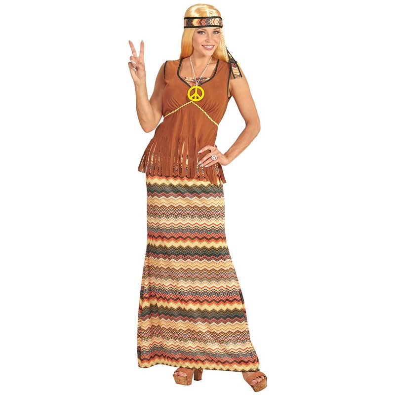 Hilla hippie ladies costume XS