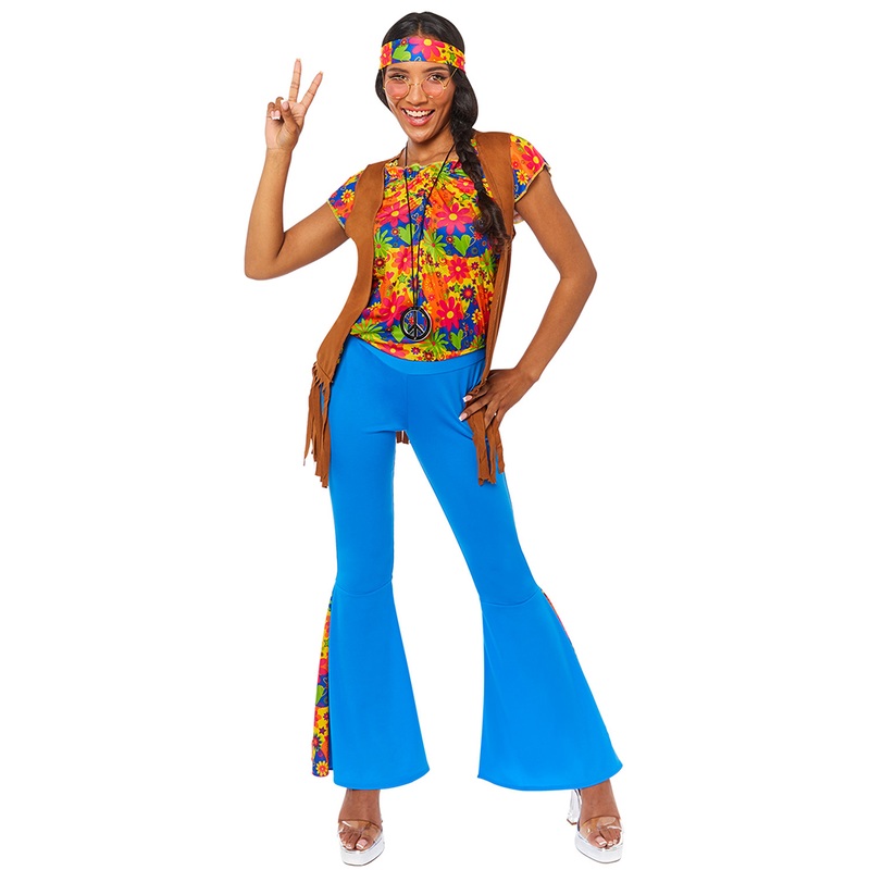 Hippie Girl Clair women's costume 34-36