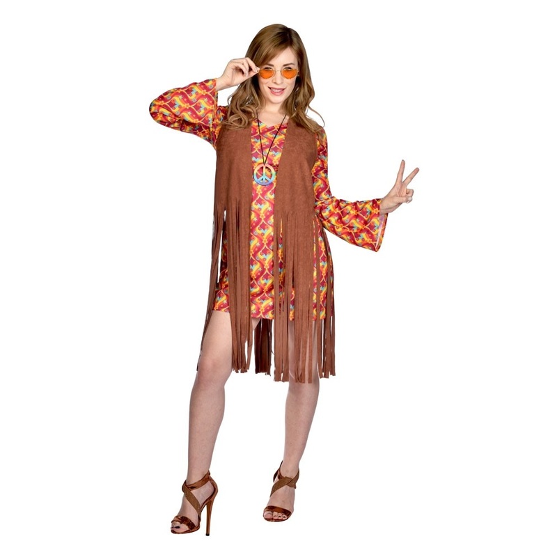 Hippie Girl Fringe Costume 34-36