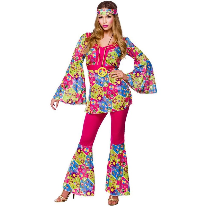 Hippie Hope ladies costume XS
