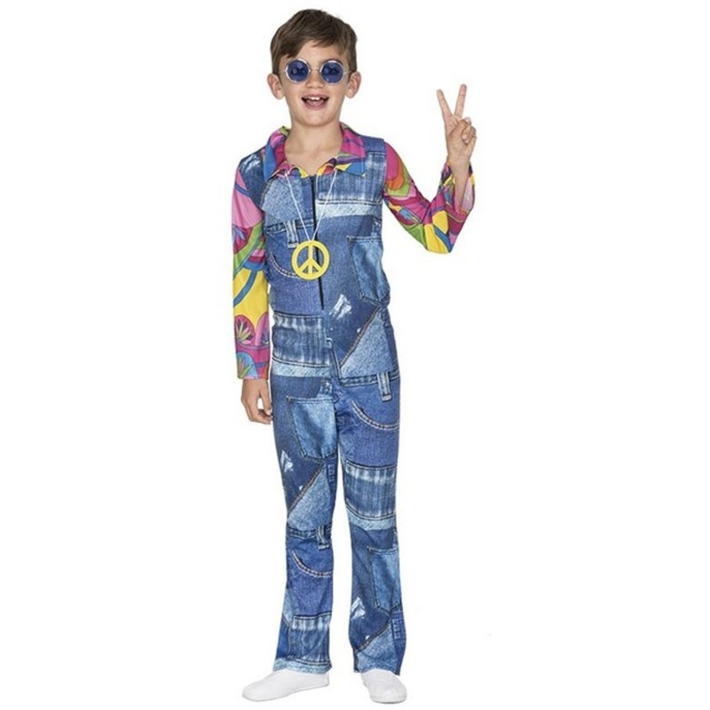 Jeans hippie child costume
