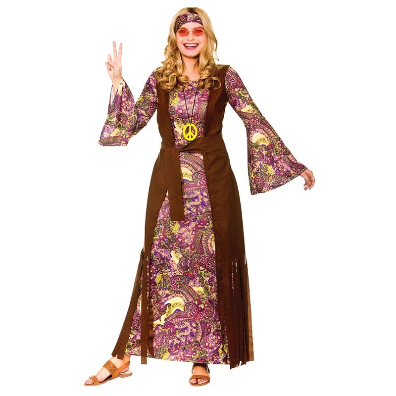 Love Summer hippie ladies costume S