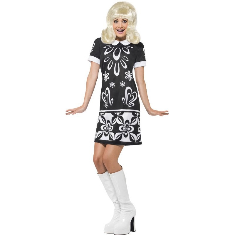 Retro 60s lady costume S