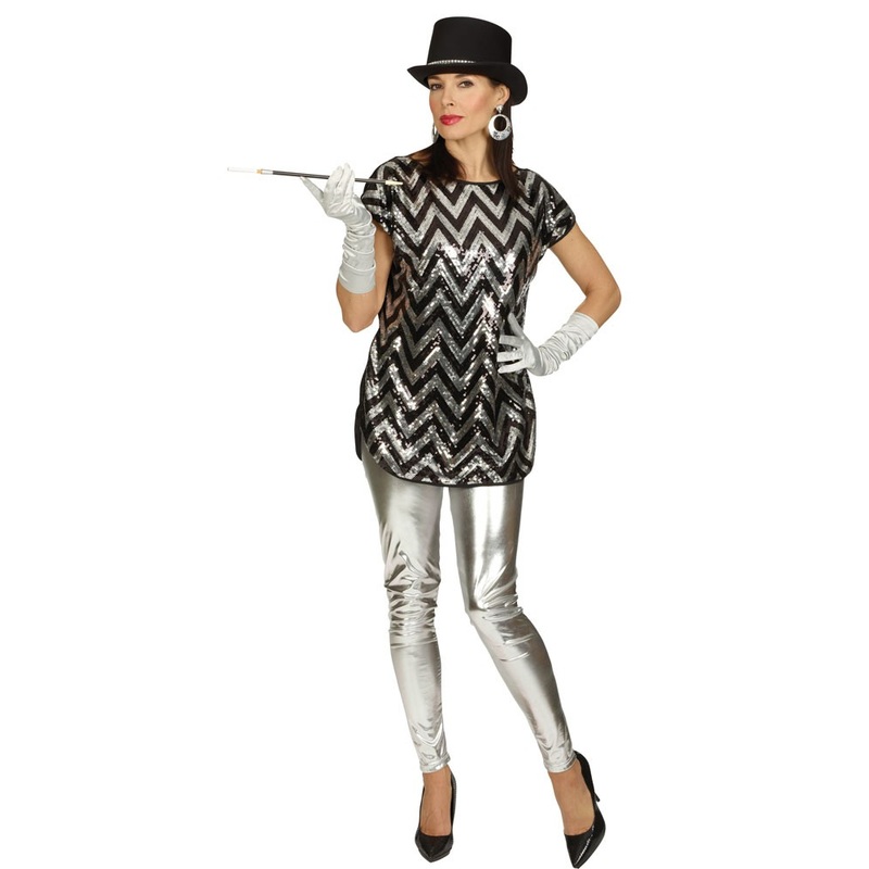 Sequin Disco Fever Shirt 36-38