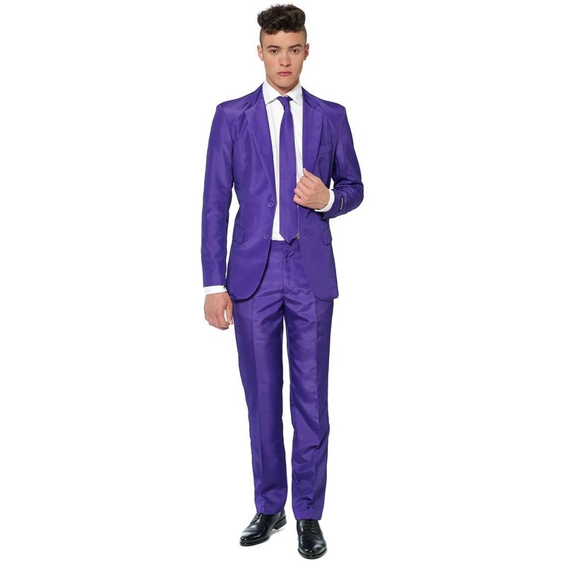 Suitmeister party suit Solid Purple S