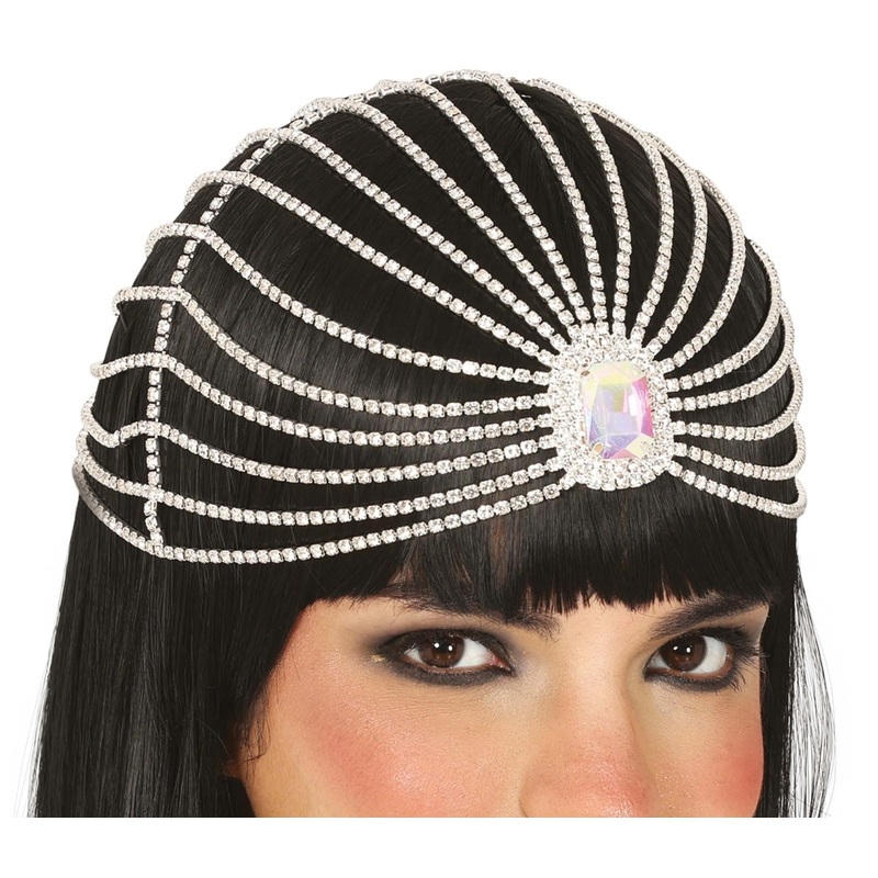 1920s gemstone headdress for women