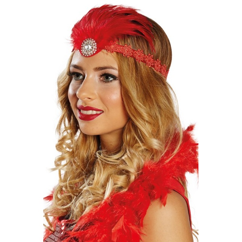 20s glitter flapper headband