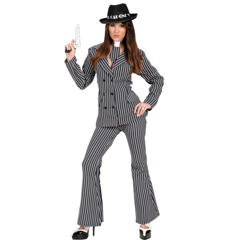 20s Mafia gangster lady ladies costume S