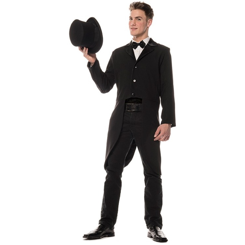 Black gentleman tailcoat 48