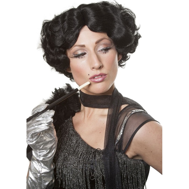 Black Marylin 20's wig