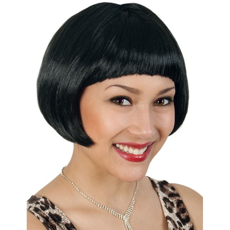 Black party bob wig Noreen