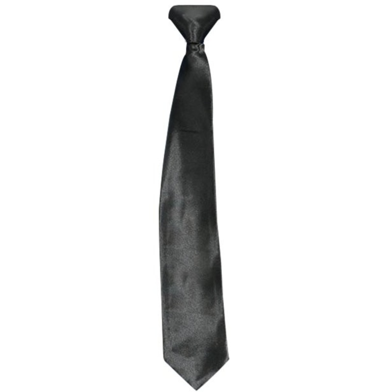 Black tie to clip on